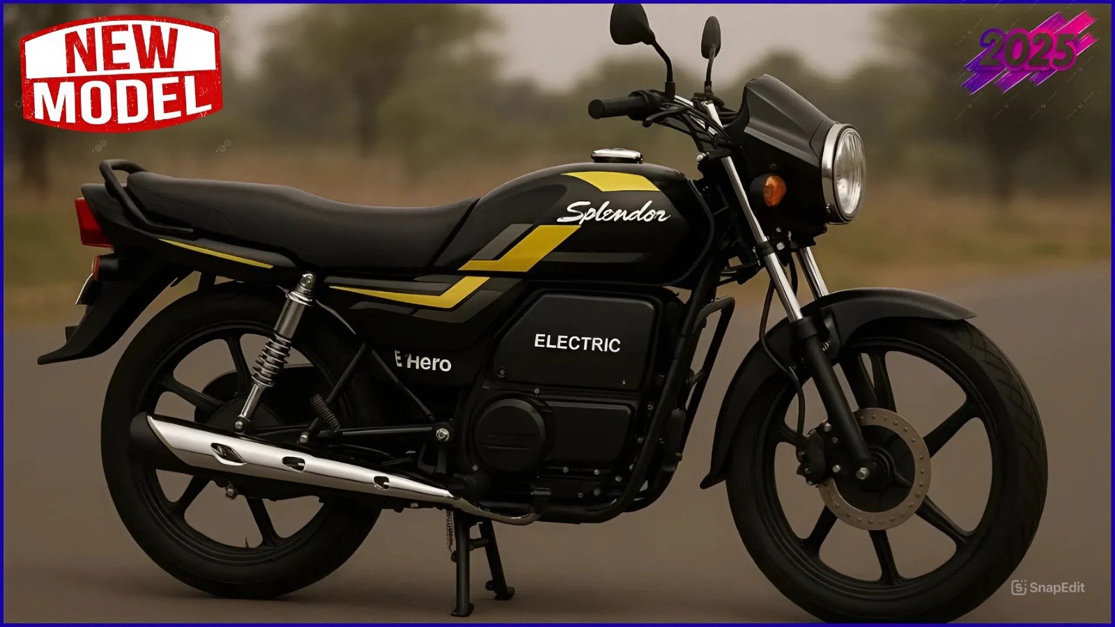 Hero Splendor Xtec Electric
